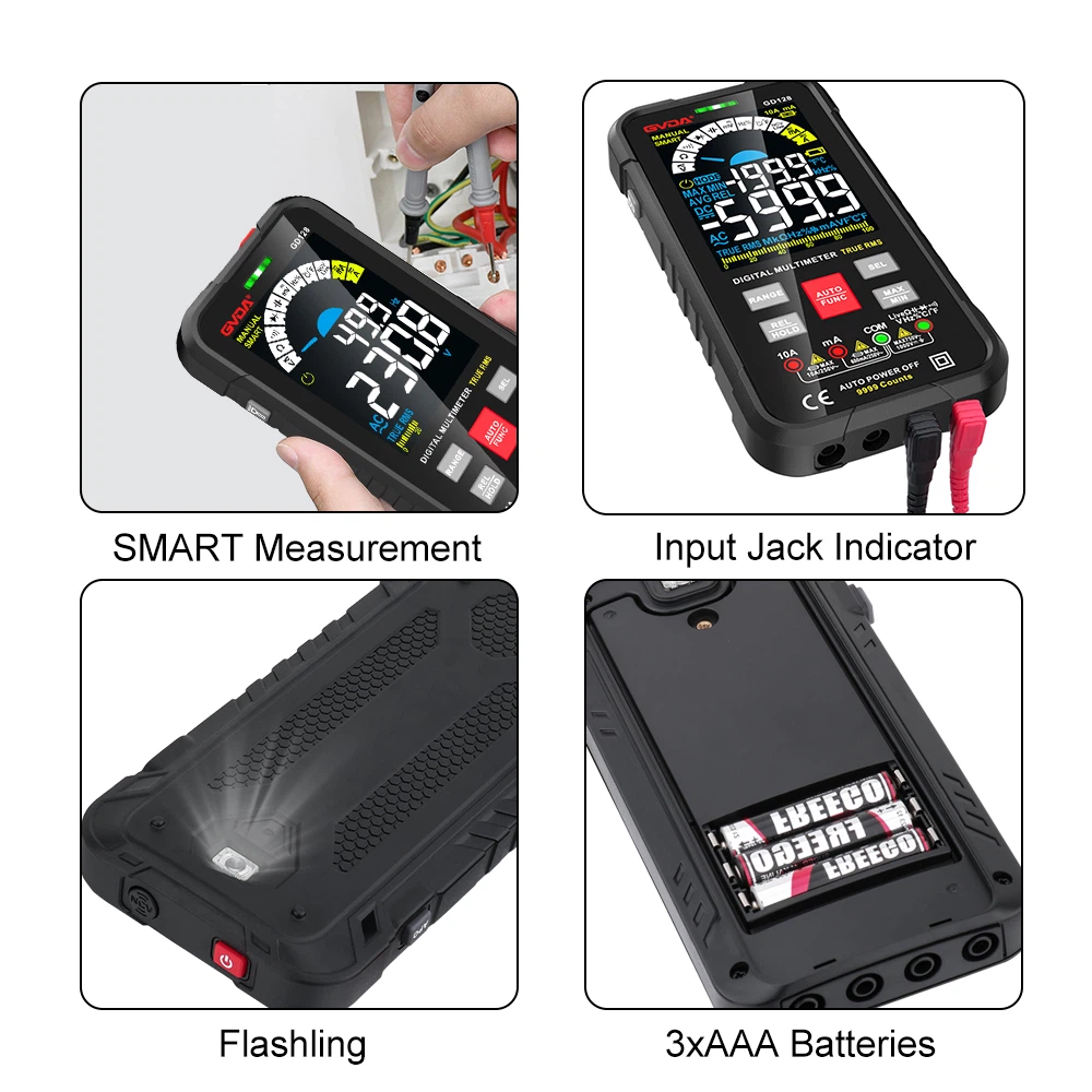 3. Multimeter 1000V 10A 3. Multimeter 1000V 10A
