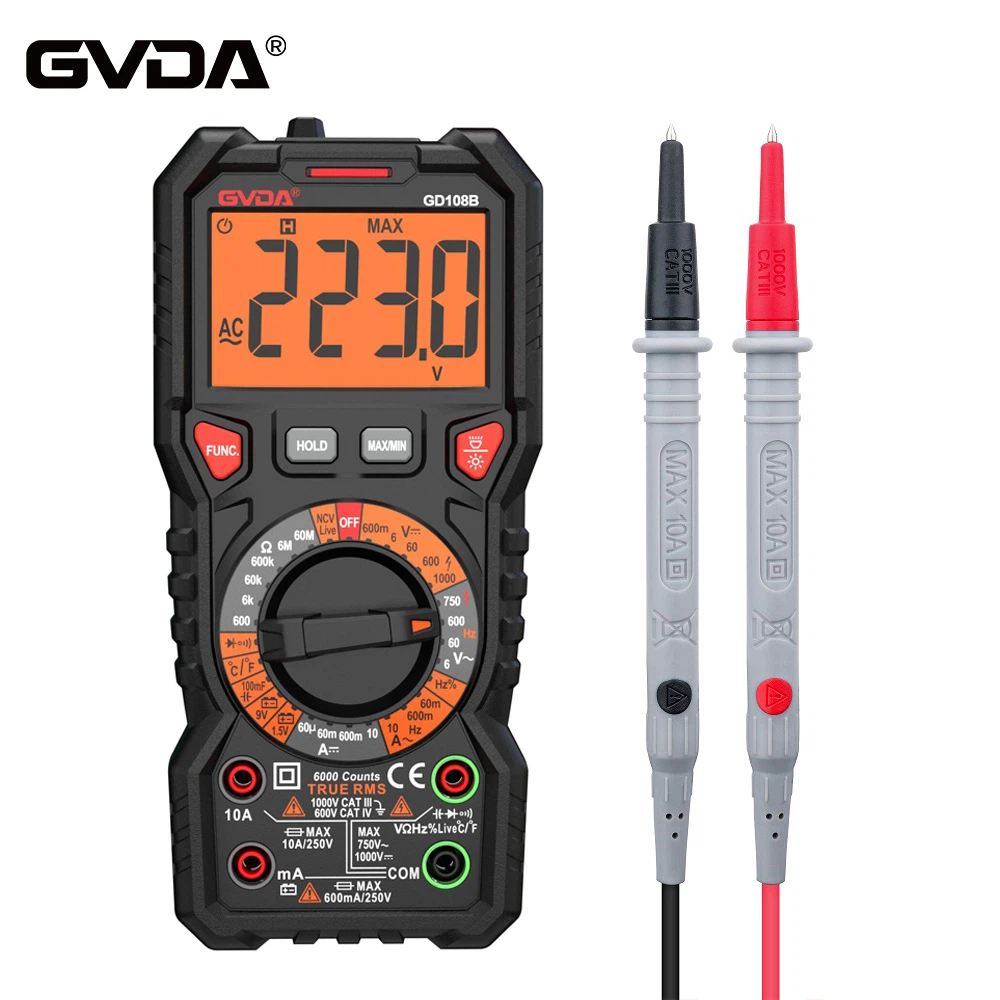 1. Digital Multimter with Temperature meter 1. Digital Multimter with Temperature meter
