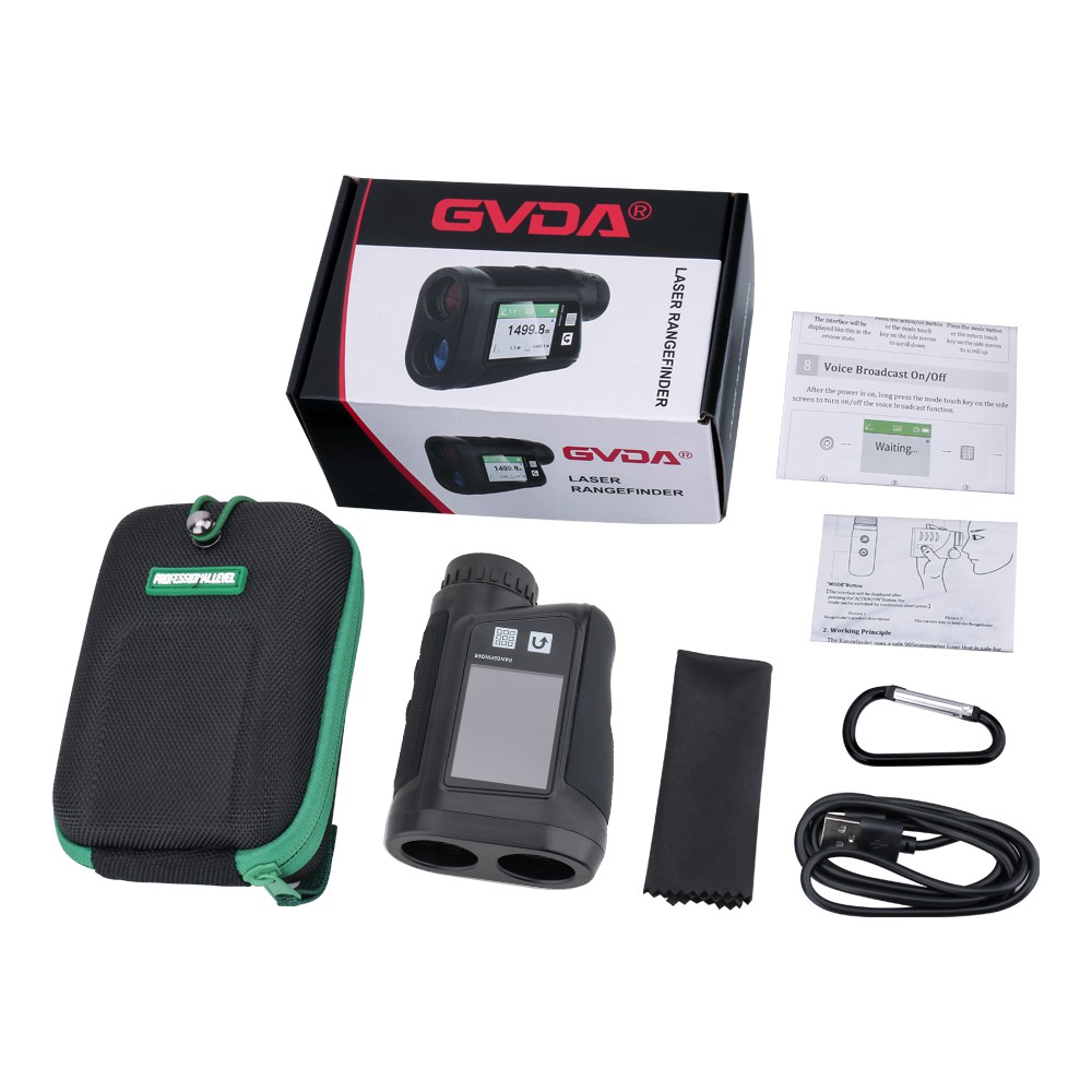 5. Rechargeable rangefinder