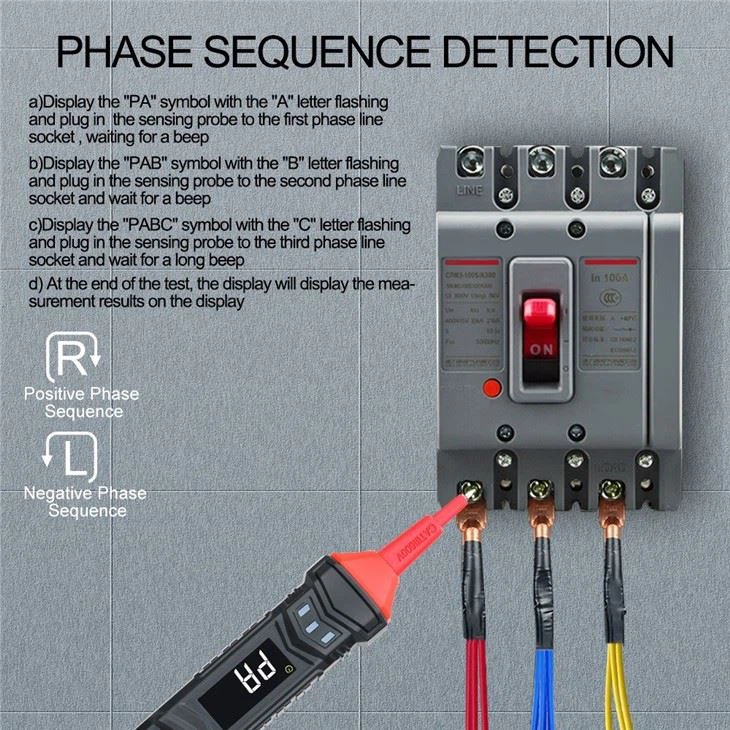 Digital Pen Type Smart Multimter Ture Rms