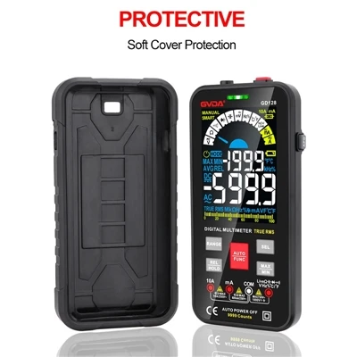 Multimeter AC Kovèti pou mezire vòltaj nan seri oswa paralèl